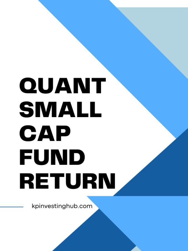 Quant small cap fund return