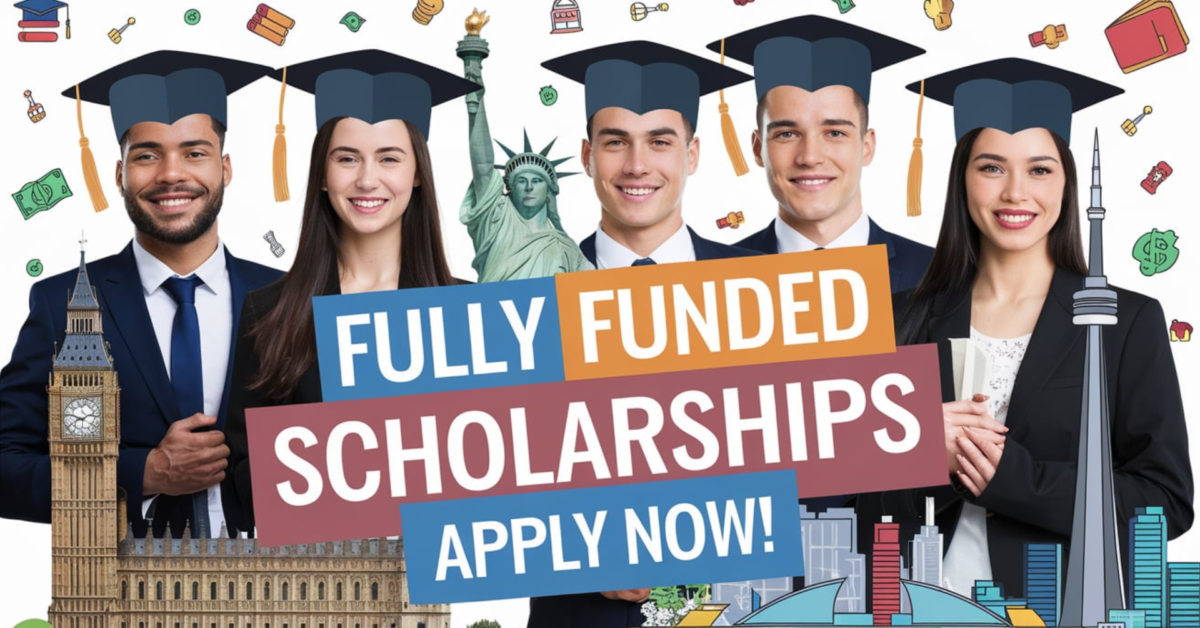 Global Scholarships: US, UK, Canada Study Abroad