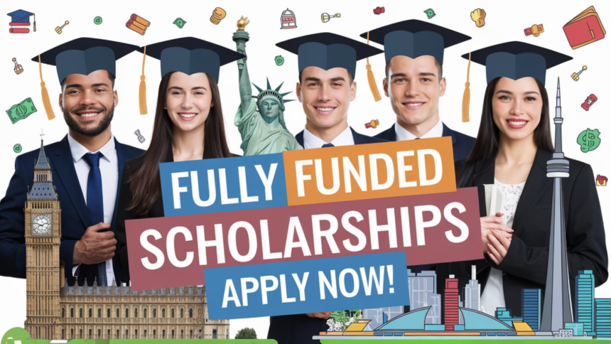 Global Scholarships: US, UK, Canada Study Abroad